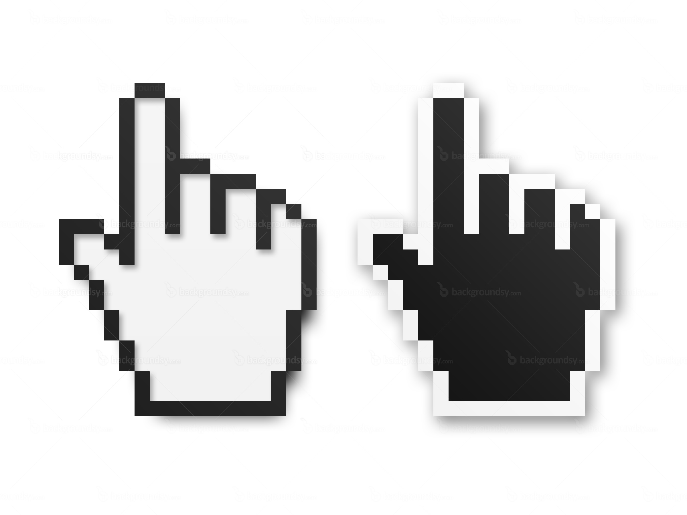 Images For > Hand Cursor Icon Png