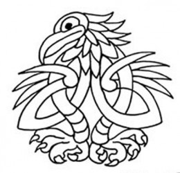 Celtic Design Art Coloring Pages For Kids Colouring Pictures to Print