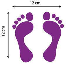 Footprint Stickers