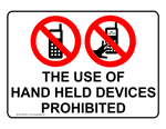 No Cell Phone Use on ComplianceSigns.com