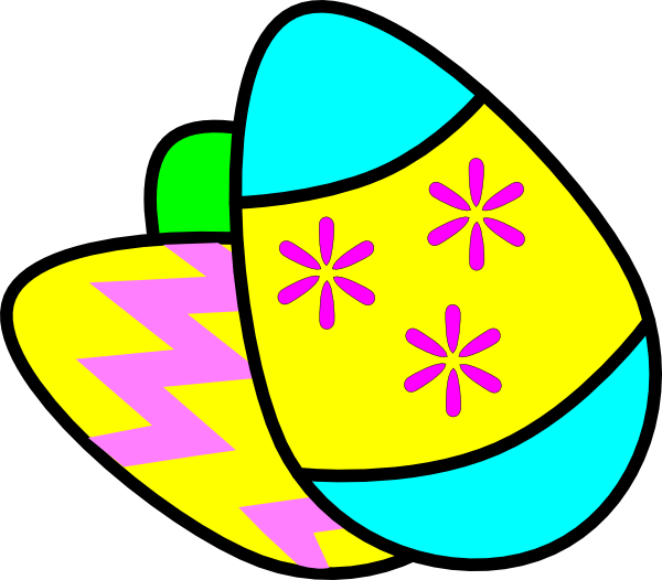 Easter Eggs Clip Art Free