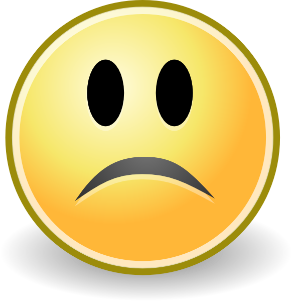 Clipart Sad Face