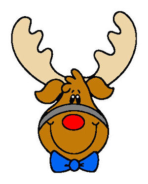 Reindeer Face Clipart