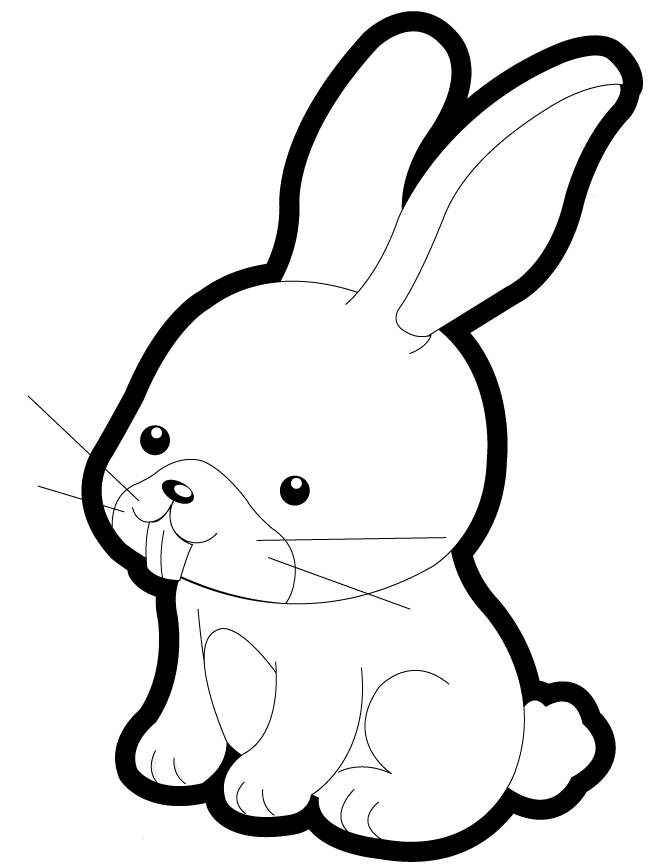 Bunny Coloring Pages - Printable Free Coloring Pages