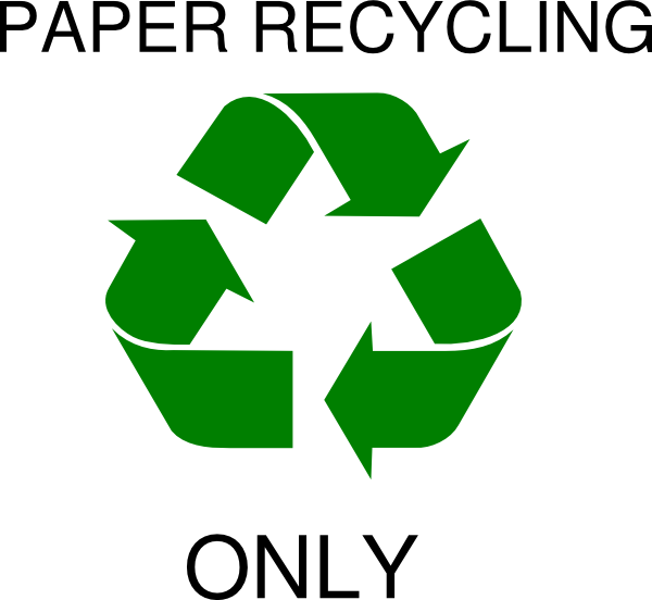 The Recycle Symbol Print Color And Cut Out Therecycle - ClipArt ...