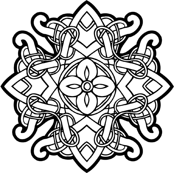 celtic birds Colouring Pages (page 2)