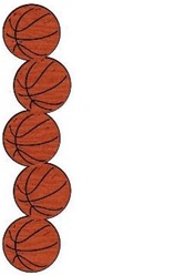 Basketball Page Borders - Free Clipart Images