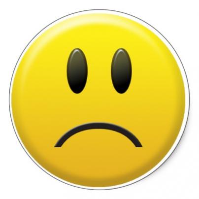 Pin Sad Face Symbol Clip Art