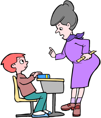 Teacher And Student Clipart