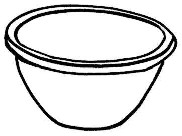 Mixing Bowl Clipart