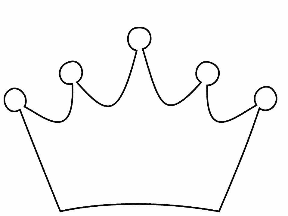 Clipart crown outline