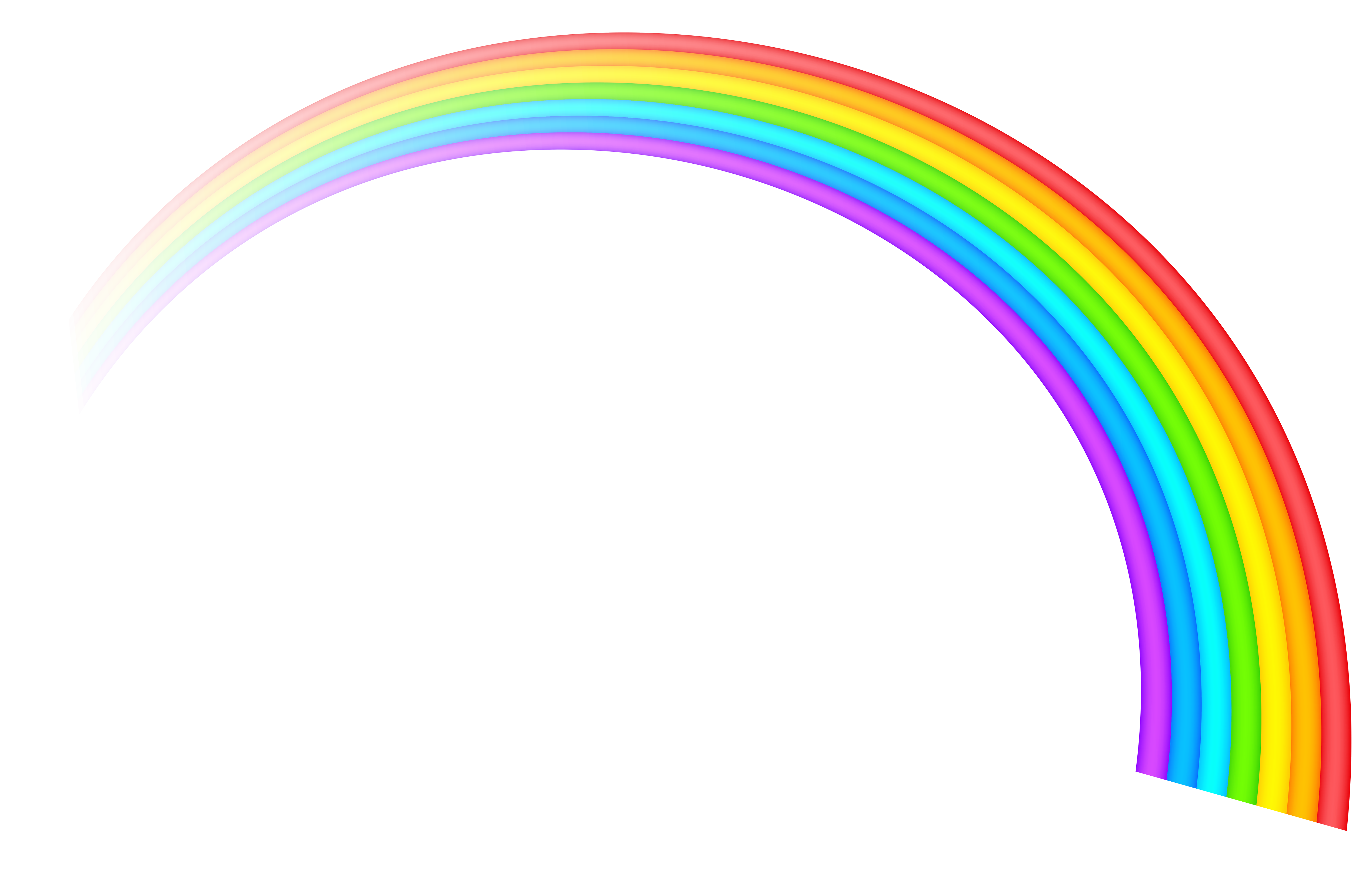 Rainbow clipart background