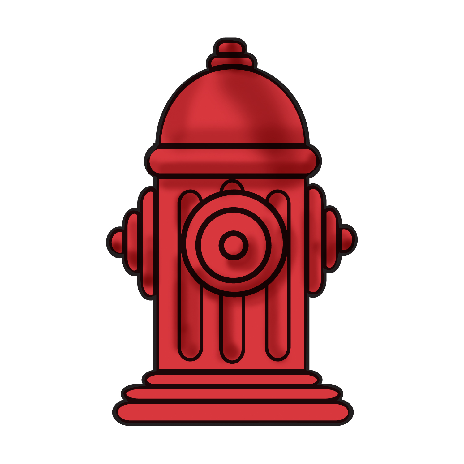 Fire hydrant clipart free