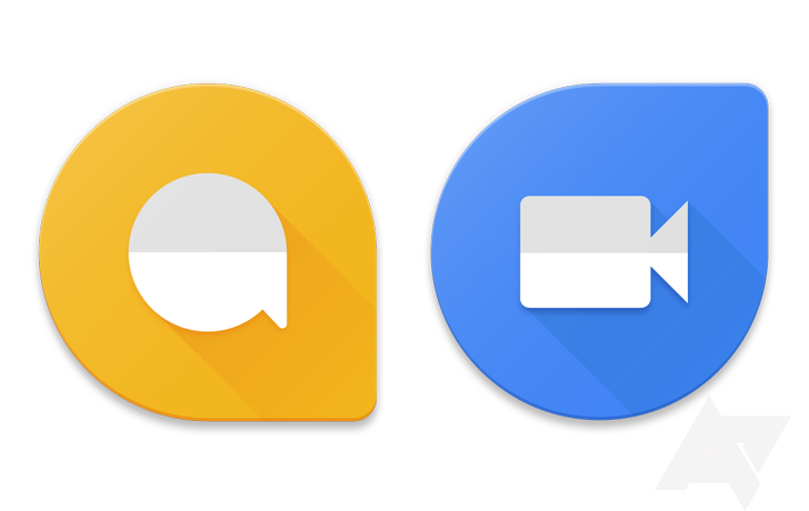 Allo and Duo's new app icons are much nicer, more consistent with ...