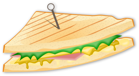 Free Sandwich Clipart, 1 page of Public Domain Clip Art