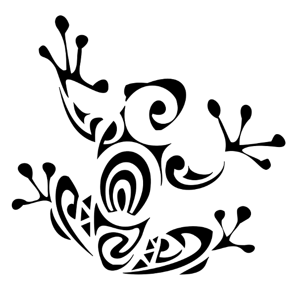 Polynesian-frog-tattoo | PE Polynesian Tattoos - ClipArt Best ...