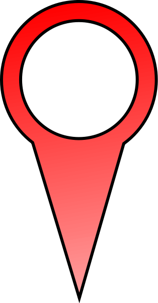 Map pin clipart