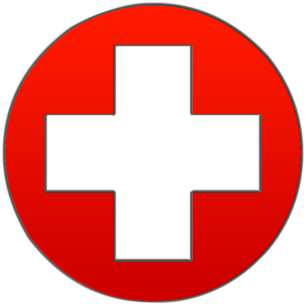 First aid cross clip art