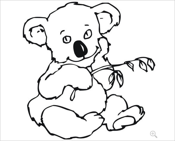 21+ Koala Templates, Crafts & Colouring Pages | Free & Premium ...