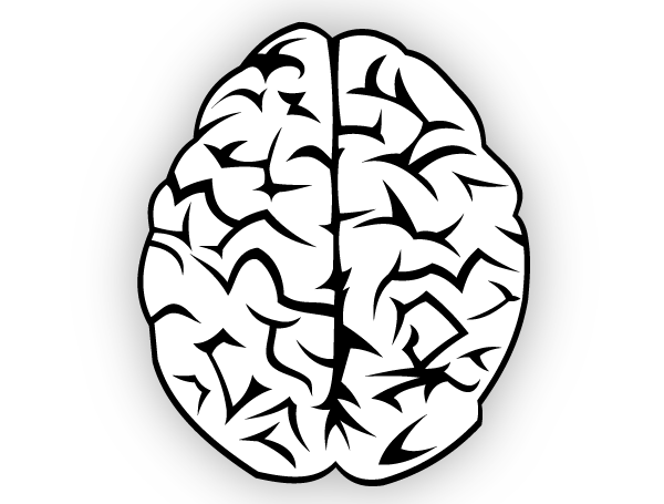 Brain Vector Free | 123Freevectors