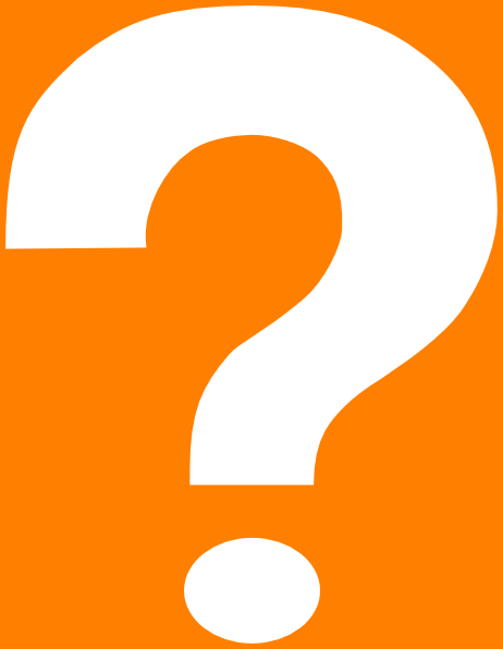 Question Marks Orange - ClipArt Best