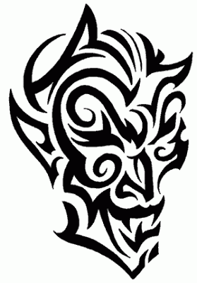 Gambar Tribal.tengkorak - ClipArt Best