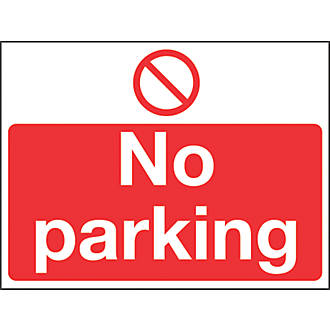 No Parking Signs | Safety Signs | Screwfix.com