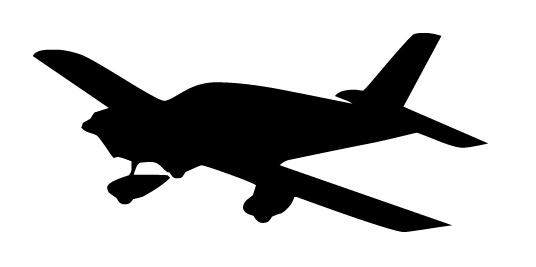 Small plane clipart