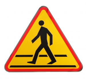 Pedestrian crossing sign Photo | Free Download