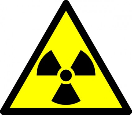 Radiation sign clipart