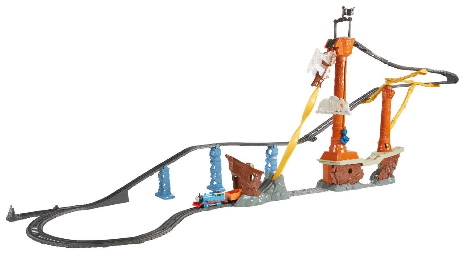 Amazon.com: Fisher-Price Thomas the Train TrackMaster Shipwreck ...