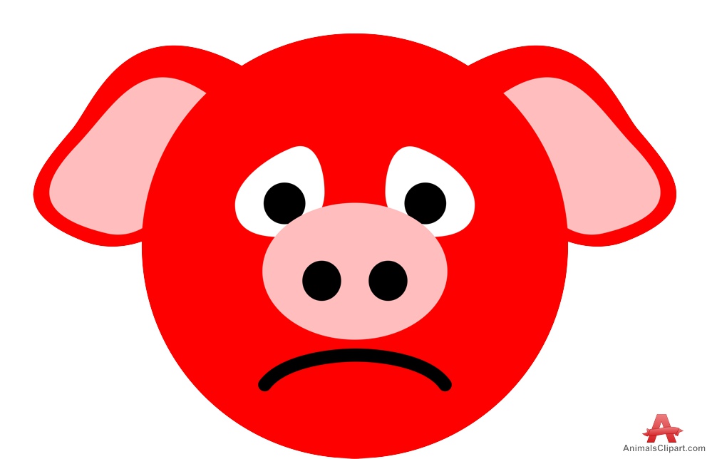 37+ Sad Pig Clipart