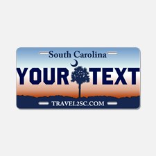 South Carolina Palmetto Tree Crescent Moon License Plates | South ...