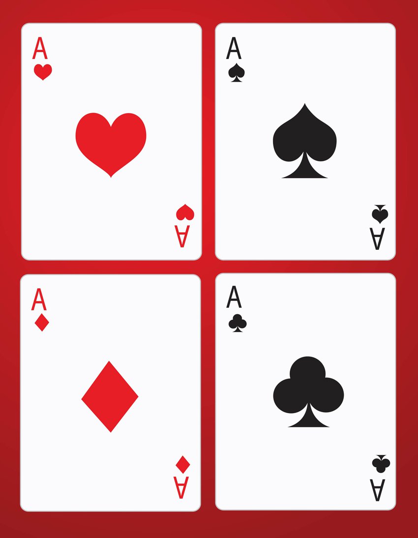 Poker Game Cards Vector Art & Graphics | freevector.com