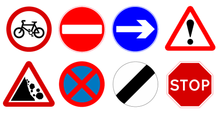 Road Sign Symbols Uk - ClipArt Best