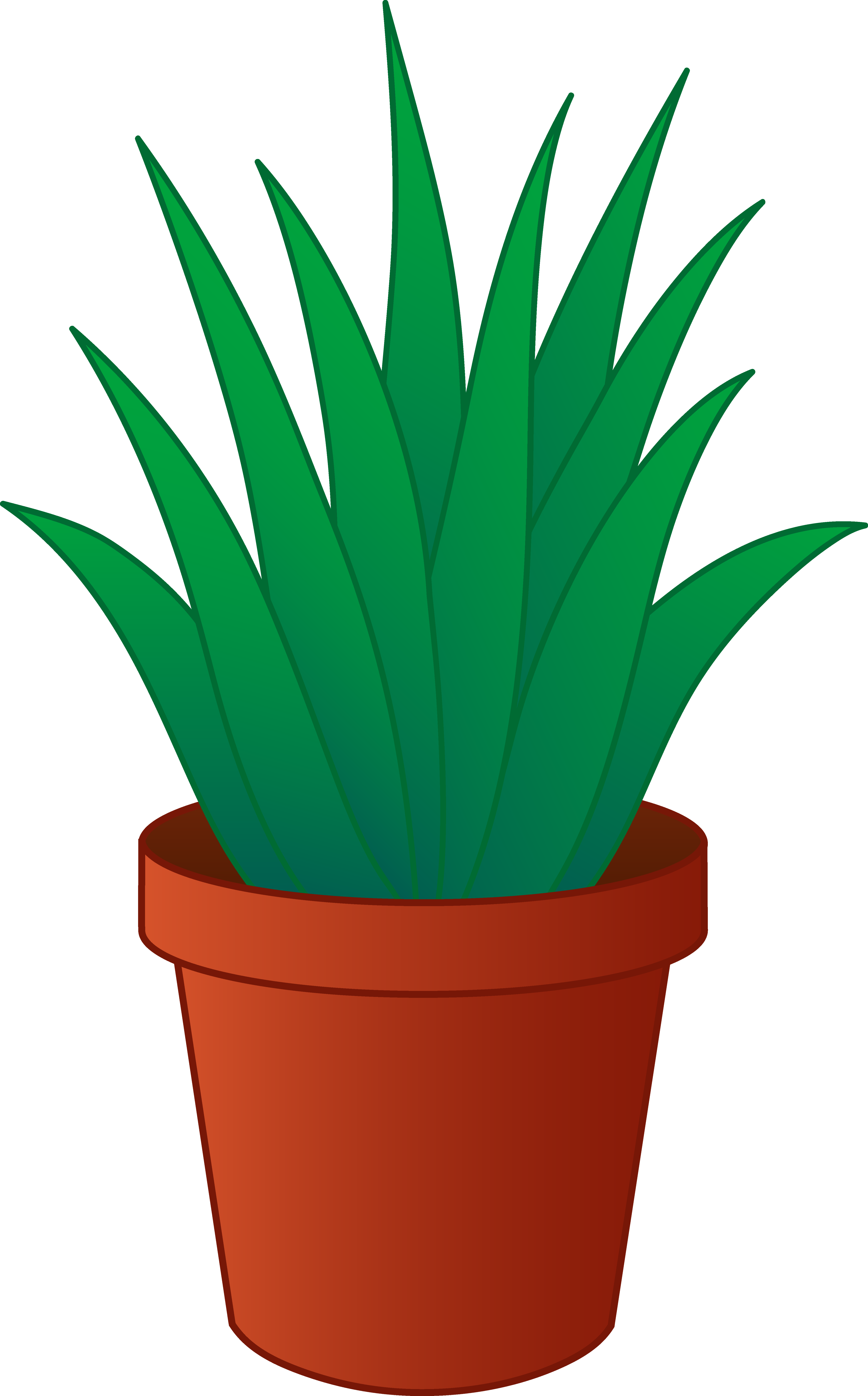 Clip Art Pot Plant Clipart - Free to use Clip Art Resource