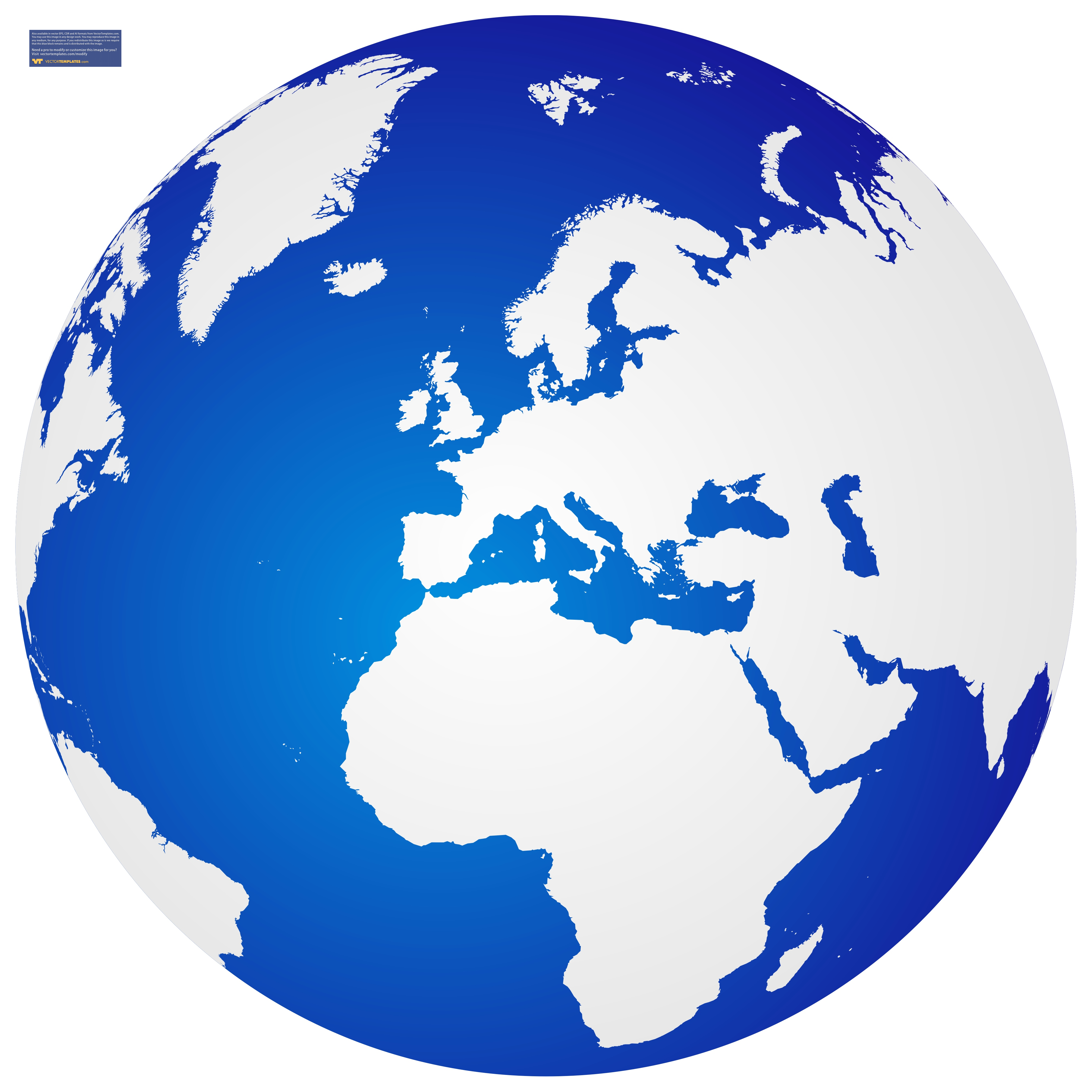 Globe Map Clipart