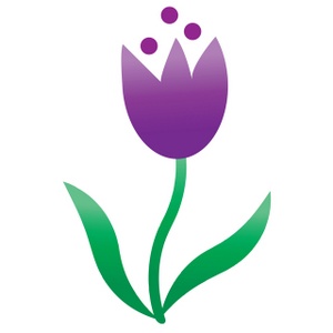 Clip art bunga tulip clipart image #38824