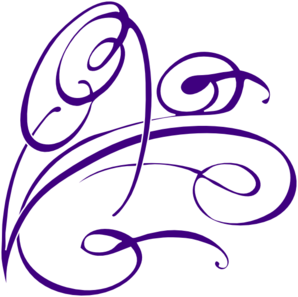 Purple Wedding Borders Clipart