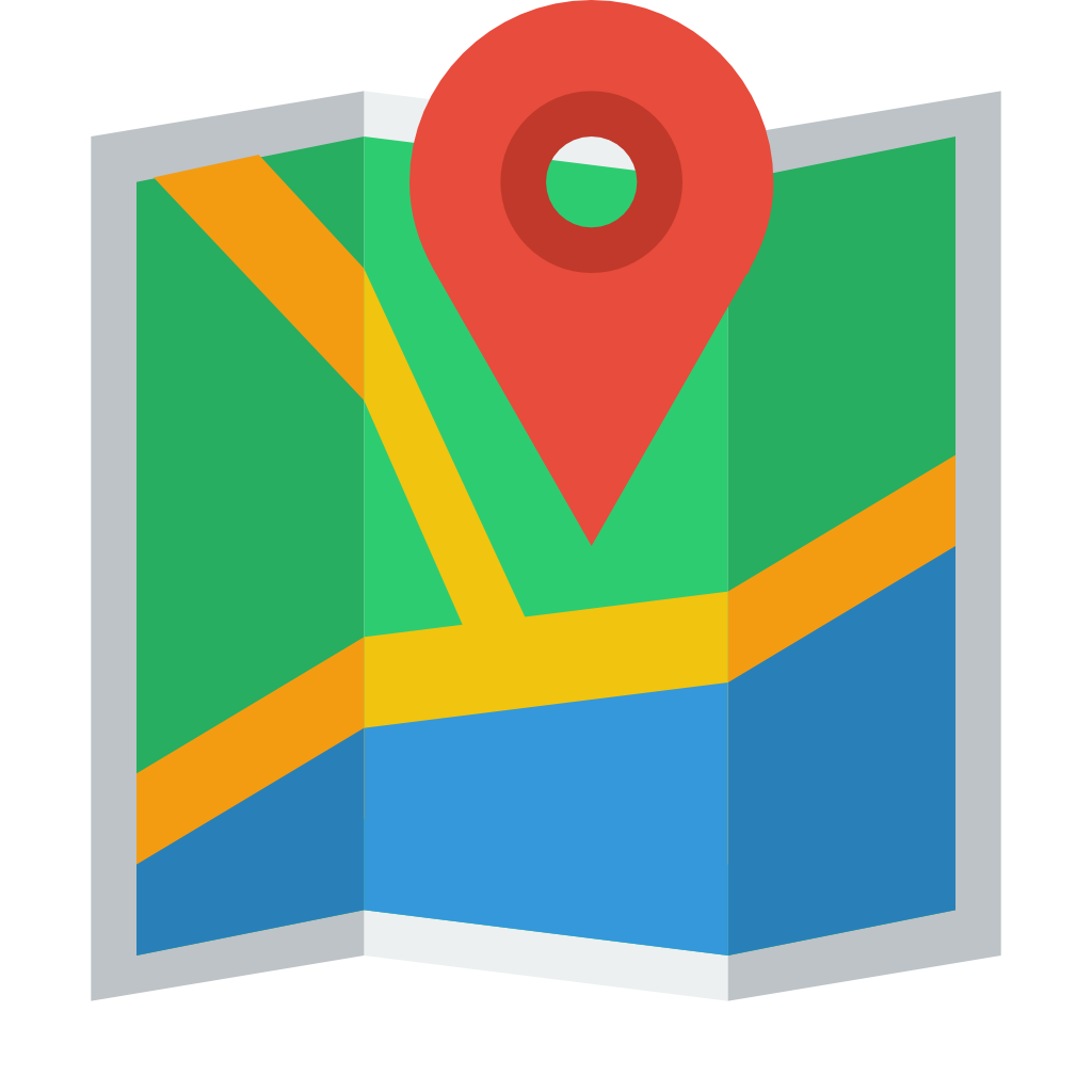 Map map marker Icon | Small & Flat Iconset | paomedia