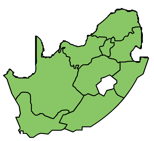 Template:South Africa Map - eRepublik Official Wiki