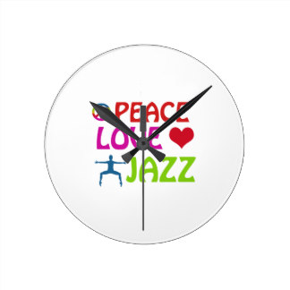 Jazz Clocks, Jazz Wall Clock Designs