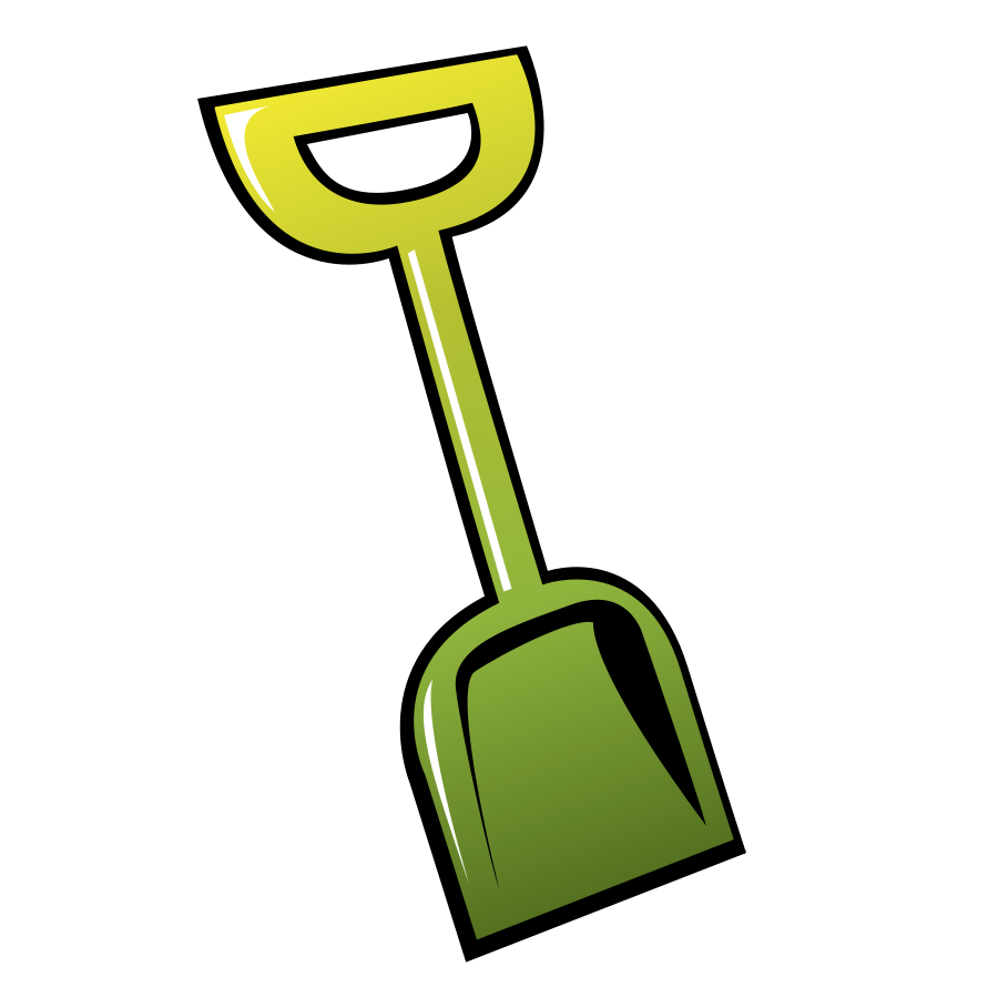 Summer Shovel SVG Vector file, vector clip art svg file