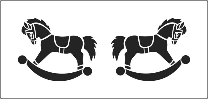 Printable Horse Stencils