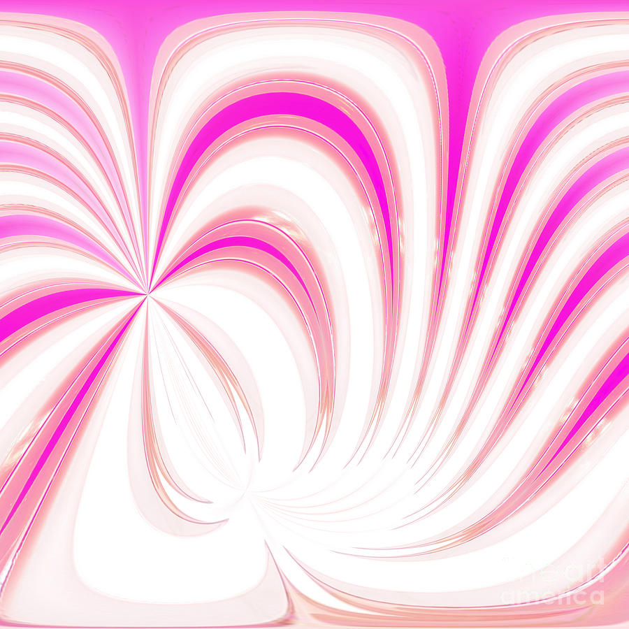 Hot Pink Swirls Photograph by Anne Kitzman - Hot Pink Swirls Fine ...