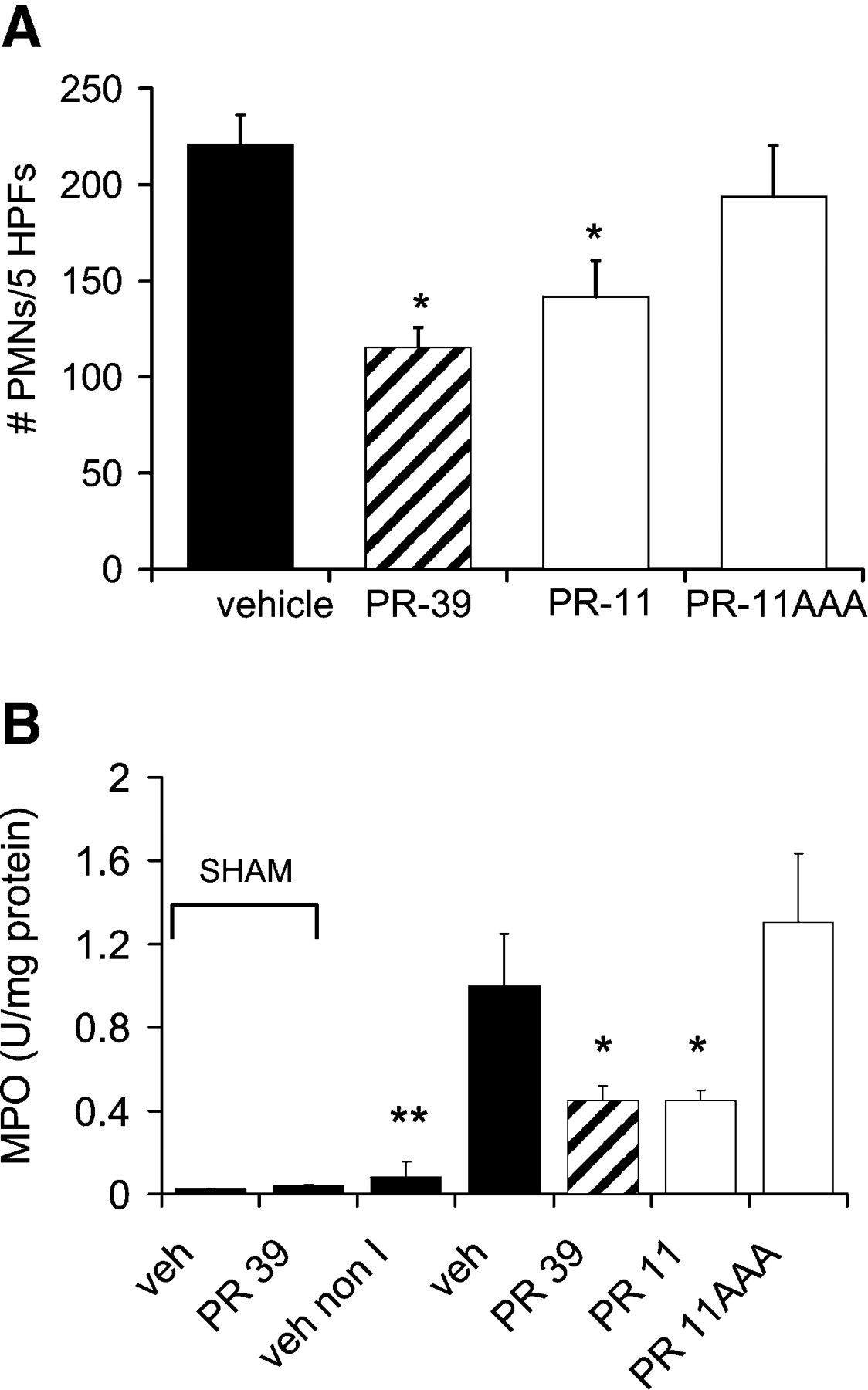 PR-39 and PR-11 peptides inhibit ischemia-reperfusion injury by ...