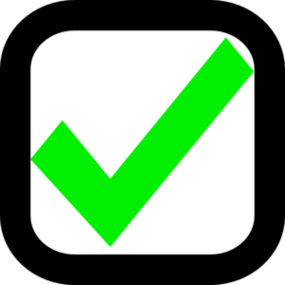 Checkbox Clipart - Tumundografico