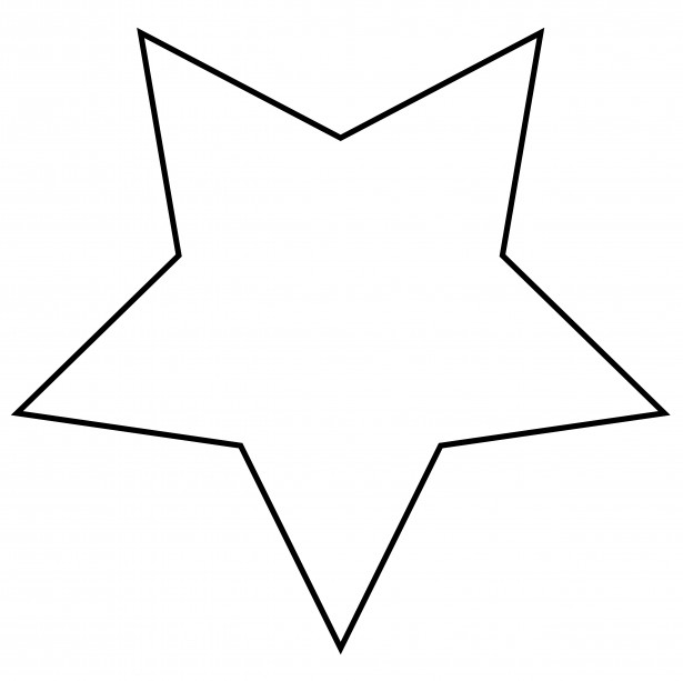 Shooting Star Outline - Clipartion.com