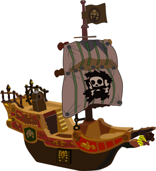 Pirate Ship Image | Free Download Clip Art | Free Clip Art | on ...