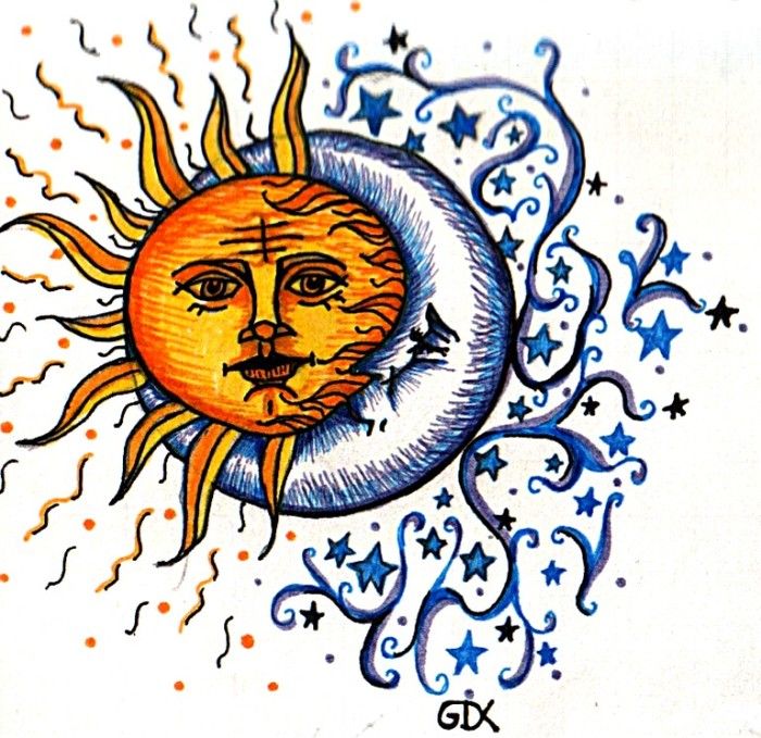 Sun Tattoo Designs | Sun Tattoos ...